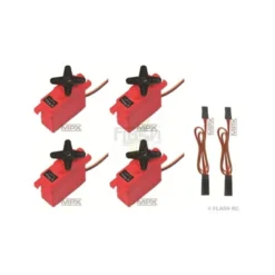 Set de Servos pour twinSTAR BL Multiplex