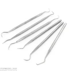 SET DE 6 SPATULES A MODELER INOX