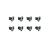 Set de 8 vis pour face arrière radio JETI DS14/16/24