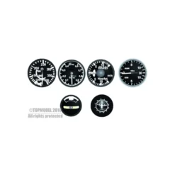 SET D'INSTRUMENTS PLANEURS ANCIENS TCHEQUE 1:5