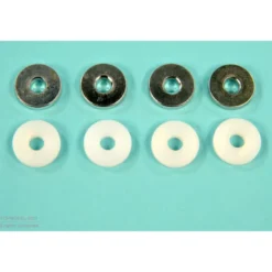 SET RONDELLES POM ET ALU Ø4/13 MOTEUR ELECTRIQUE
