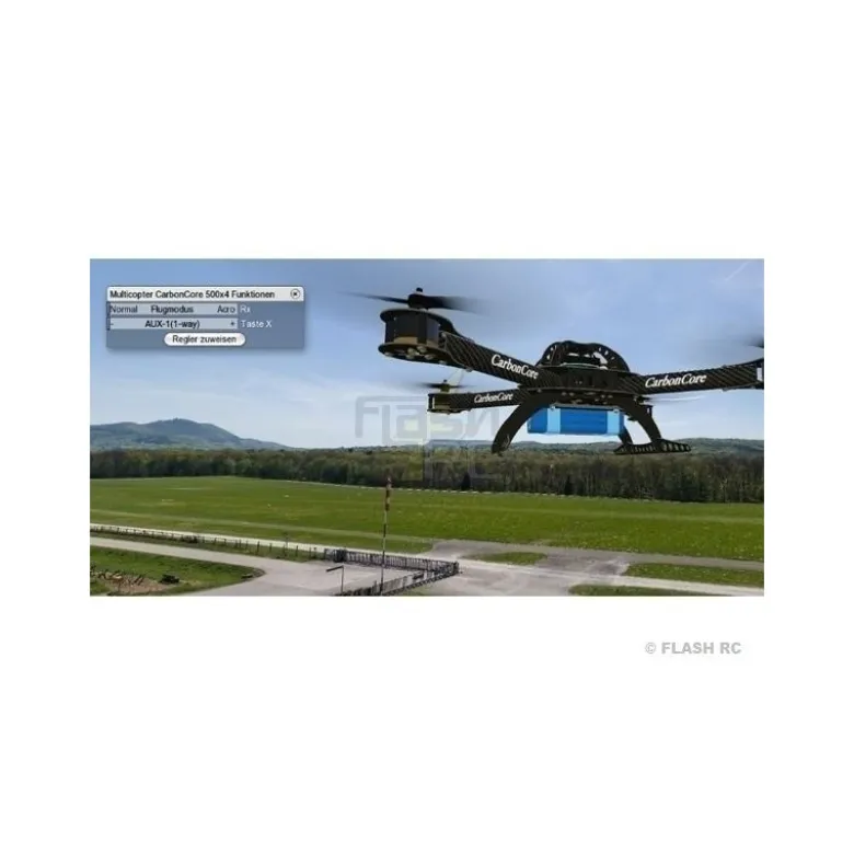 Simulateur Aerofly RC8 + Game commander mode 2