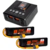 Smart Powerstage Air Bundle: G2 2200mAh 4S 50C LiPo IC3 & S250 Charger (2) Spektrum
