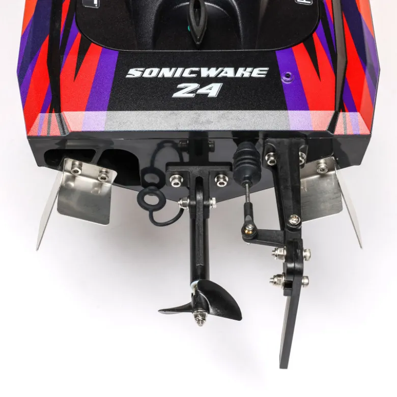 Sonicwake 24" Self-Righting Brushless Deep-V RTR, Red