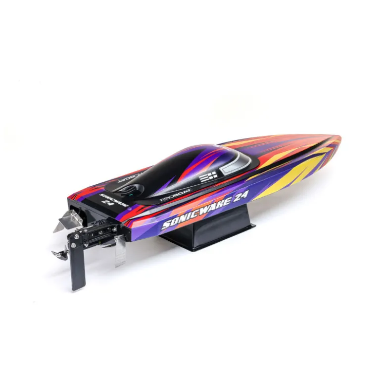 Sonicwake 24" Self-Righting Brushless Deep-V RTR, Red