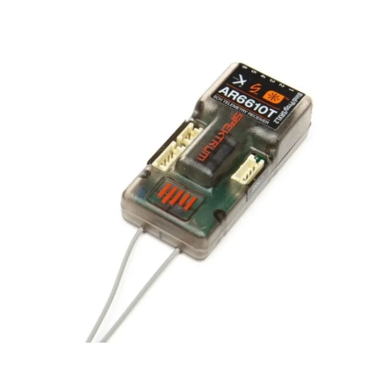 Spektrum AR6610T DSMX télémétrie récepteur 6 Voies