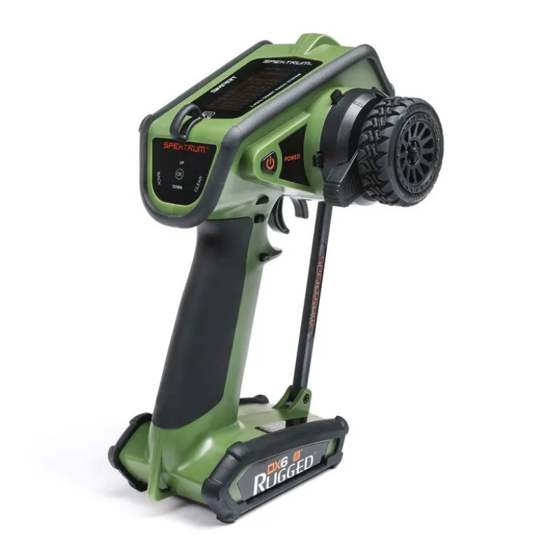 Spektrum DX6 Rugged Radio 6 Voies DSMR verte