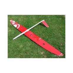 Strega tout fibre env.2.90m blanc & rouge RCRCM