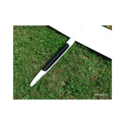 Strega tout fibre env.2.90m blanc & rouge RCRCM