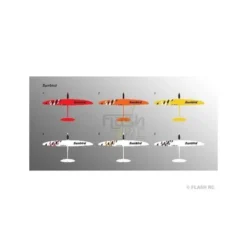 Sunbird Full Carbon env.1.50m blanc & rouge RCRCM