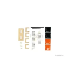 Sunbird tout fibre env.1.50m orange RCRCM