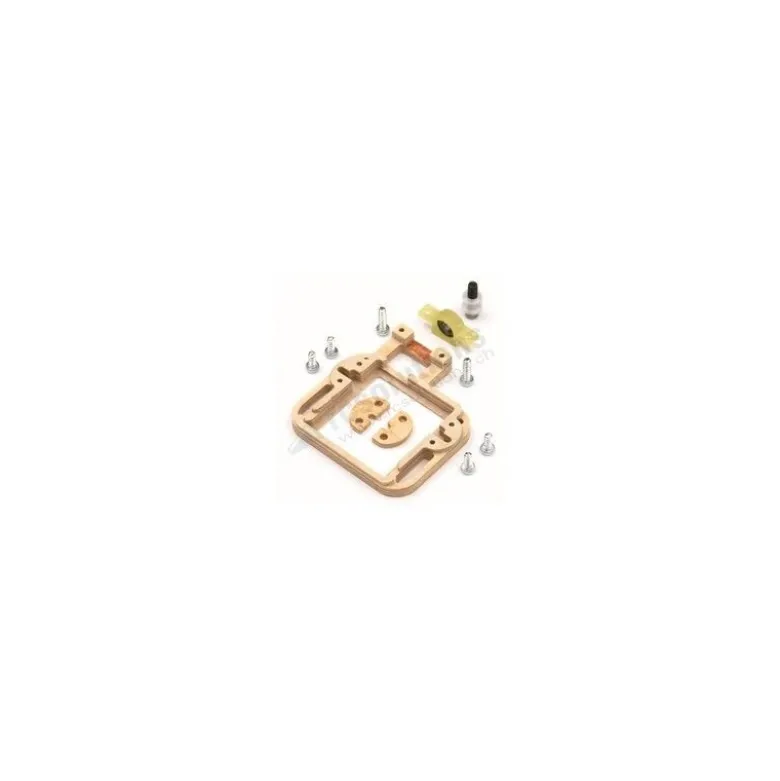 Support bois Hitec D89MW avec roulement - gauche