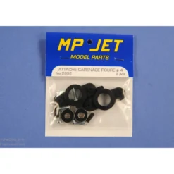 SUPPORT CARENAGE ROUE AXE ø4mm, la paire