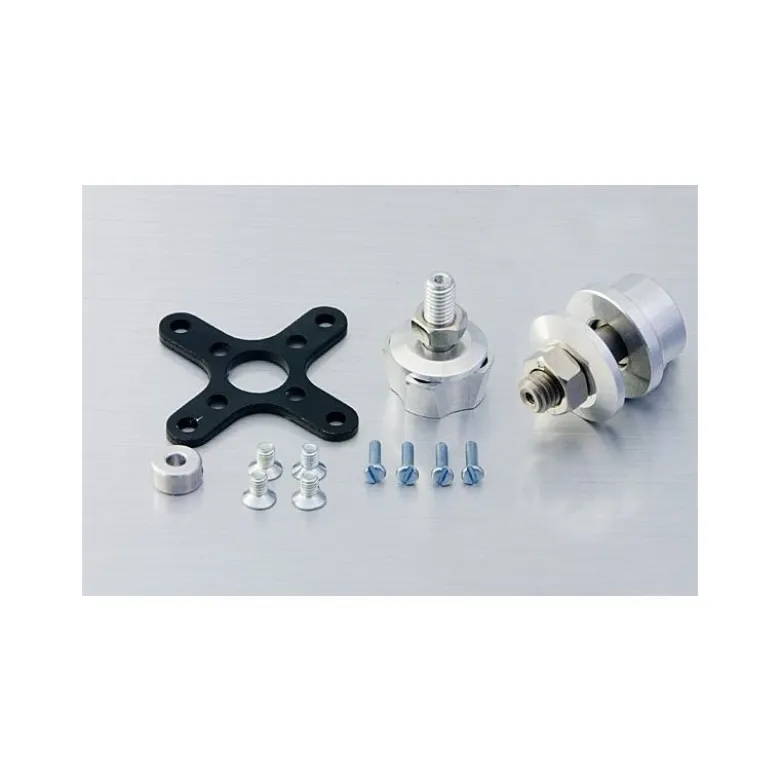 Support moteur + 2 portes-hélice Hacker A40 V1+V2