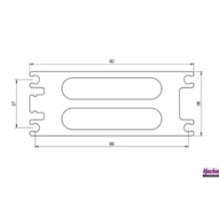 Support pour batterie PCB 