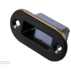 SUPPORT POUR PRISE MG6 (MPX) NOIR La paire
