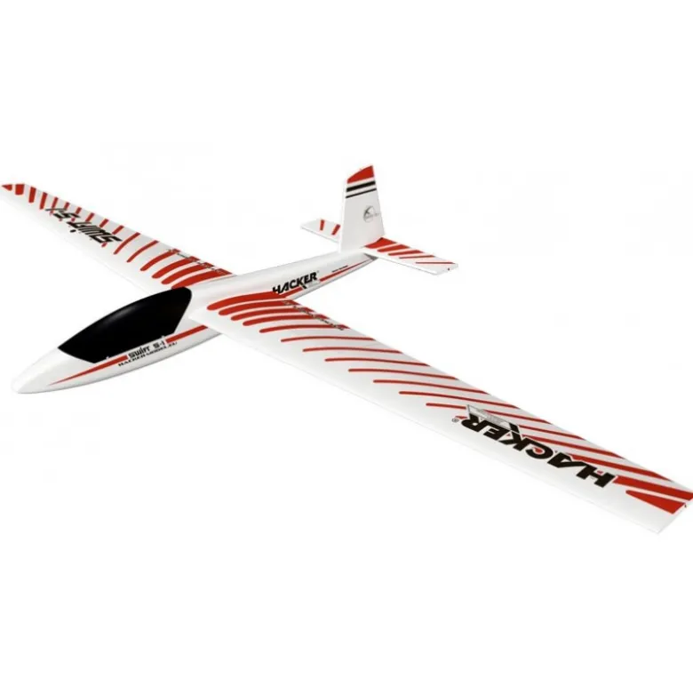 Swift rouge env.2.00m ARF ailes/empennages recouverts Hacker ModeL