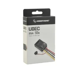 Switch Bec 25A - 5.2/6V/7.4/8.4V (3 à 18S) - Hobbywing