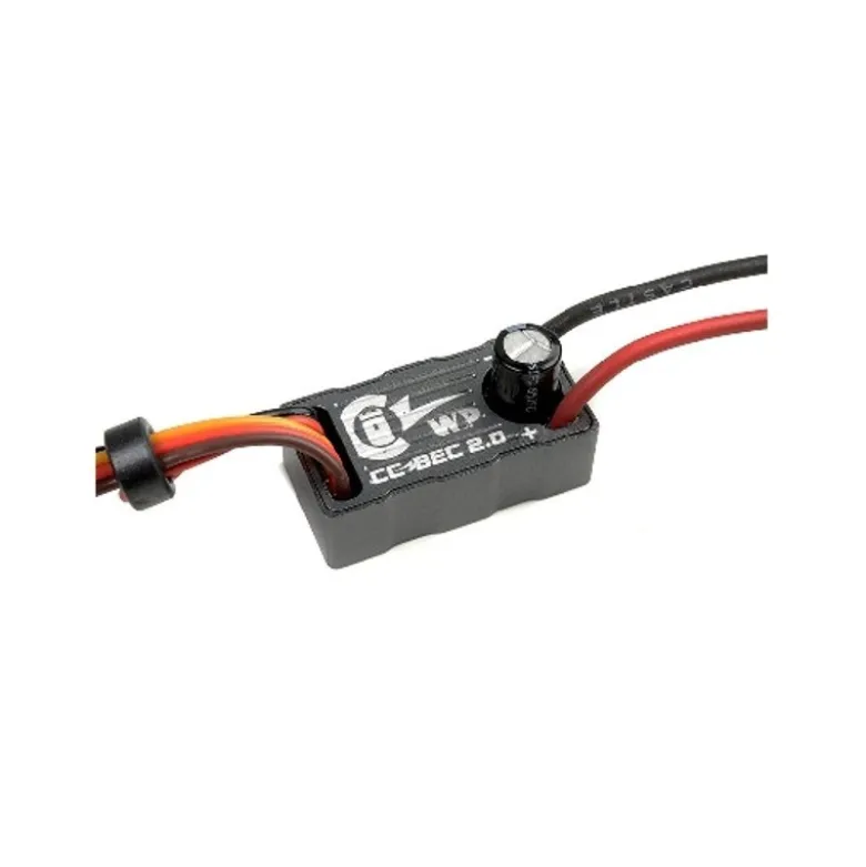 Switch Bec WP étanche 20A - out 4.75/12V - in 14S max - Castle Creations