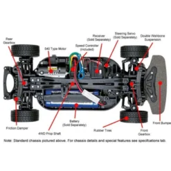 TAMIYA Subaru Impreza Mexico 2004 TT-01E