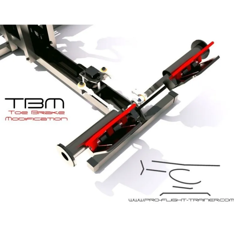 TBM Kit (Toe Brake Modification) pour Puma Flight Controls