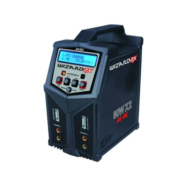 T2M Wizard 2X Chargeur 2x80W 12V/220V