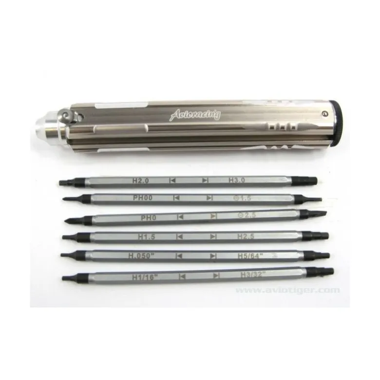 Tournevis multi fontions 12 embouts AvioRacing