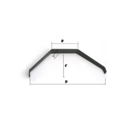 Train Carbone Type EDGE 50-60cc