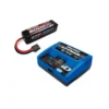 Traxxas Chargeur EZ-Peak Live 100W + Lipo 4s 5000mha iD 2996G