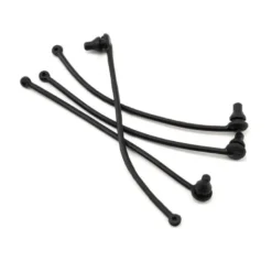 Traxxas clips de carrosserie noirs (4) 5750