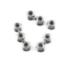 Traxxas ecrous nylstop acier epaules 4mm (8) 3647
