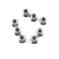 Traxxas ecrous nylstop acier epaules 4mm (8) 3647