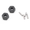Traxxas hexagones de roues + goupilles (2) 1654