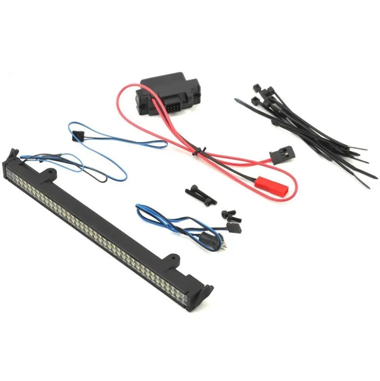 Traxxas kit rampe lumineuse a led + alimentation 3v - 0.5a 8029