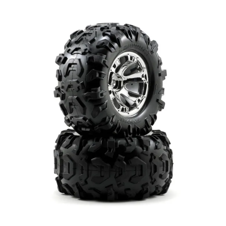 Traxxas roues montees collees canyon at (2) 5673