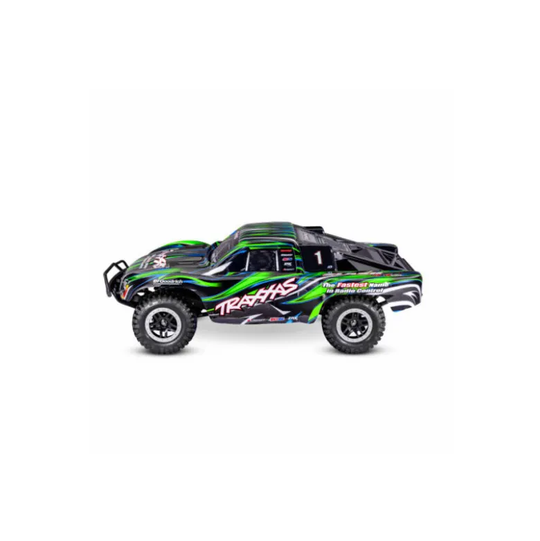 Traxxas Slash 4WD VXL vert HD TSM ID RTR (sans accu/chargeur) 68386-4