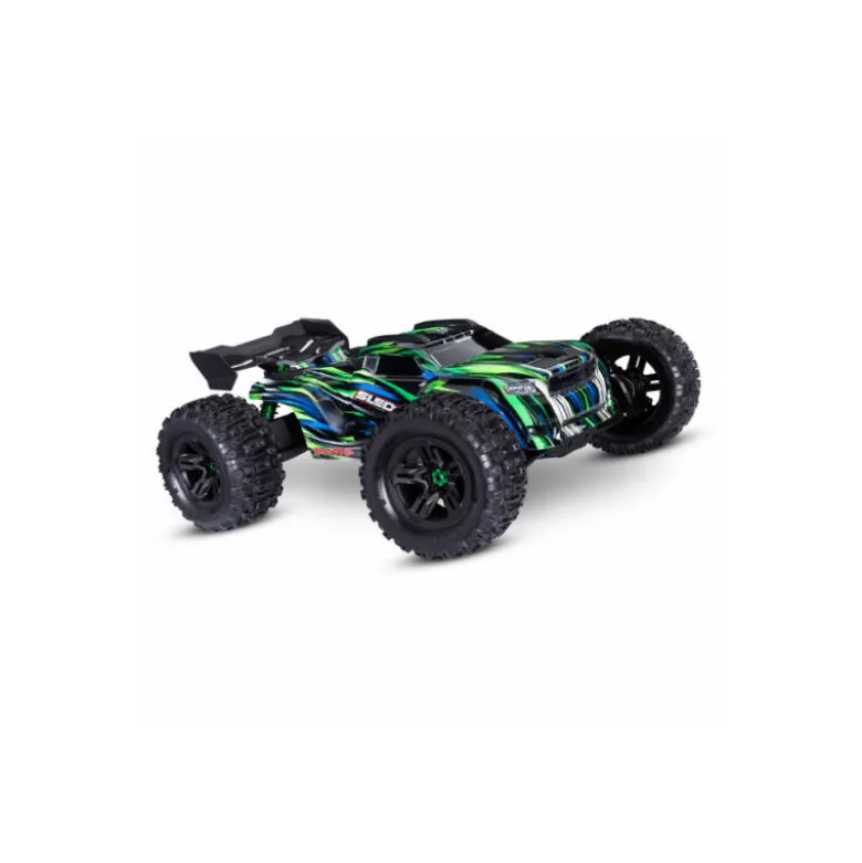 Traxxas SLEDGE vert lazer 4WD 2.4Ghz ( sans accus ni chargeur ) 95096-4-ORNG