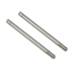 Traxxas tige d''amortisseurs longues traite acier finition chrome (2) 1664