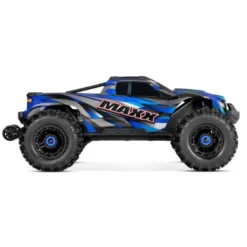 Traxxas wideMaxx 4S Brushless 4WD Bleu TQi TSM RTR - 89086-4