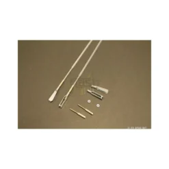 Tringleries complètes semi-rigides av CAP 0.8x930mm + embouts + chape M2 - KAVAN (2 pcs)