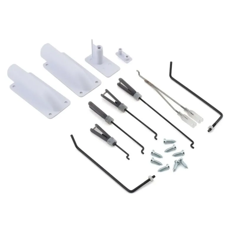 tringles avec chapes, caches servos : Habu STS E-FLITE