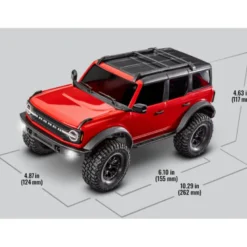 TRX-4M FORD BRONCO 1/18 BLEU AREA 51