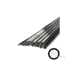 Tube carbone pultrudé Ø14x12x1000mm R&G