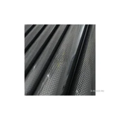 Tube carbone tressé Ø8x6x1000mm (Taffetas 3k) R&G