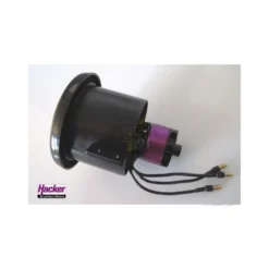 Turbine Hacker Stream Fan 70mm 3400kV (4/5S Lipo - 1.6/2.4kg poussée)