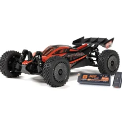 1/14 TYPHON GROM 223S DSC 4X4 RTR Brushless Buggy, bleue (avec batterie et chargeur)