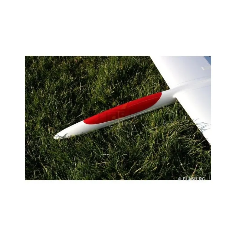 Typhoon PLUS tout fibre env.2.90m blanc & rouge RCRCM