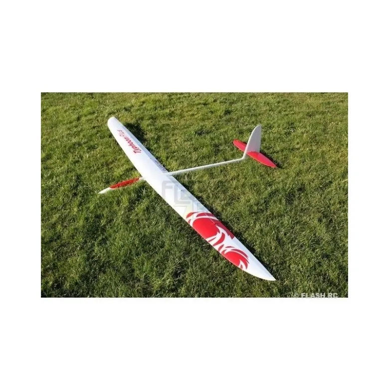 Typhoon PLUS tout fibre env.2.90m blanc & rouge RCRCM