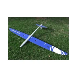 Typhoon PLUS tout fibre env.2.90m blanc & bleu RCRCM (verrière noire)