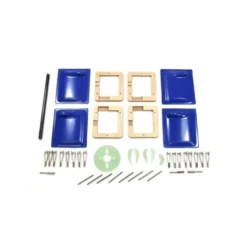 Typhoon PLUS tout fibre env.2.90m blanc & bleu RCRCM (verrière noire)